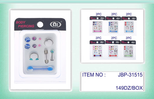 JBP31515 - Body Piercing Jewelry Set