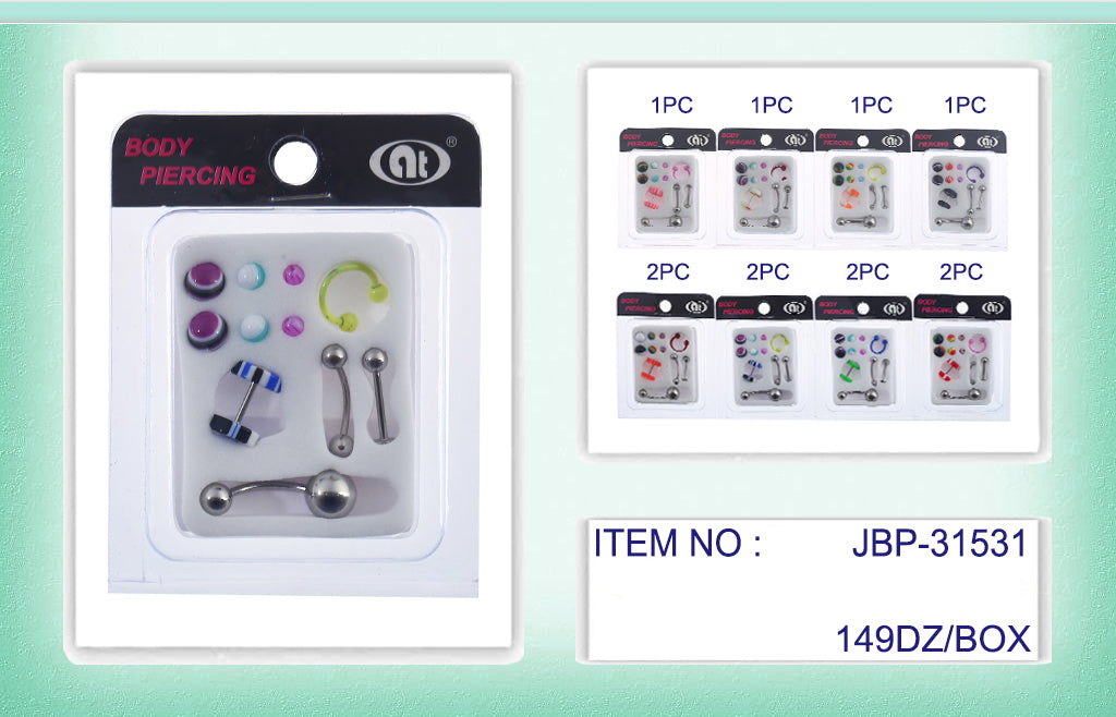 JBP31531 - Body Piercing Jewelry Set