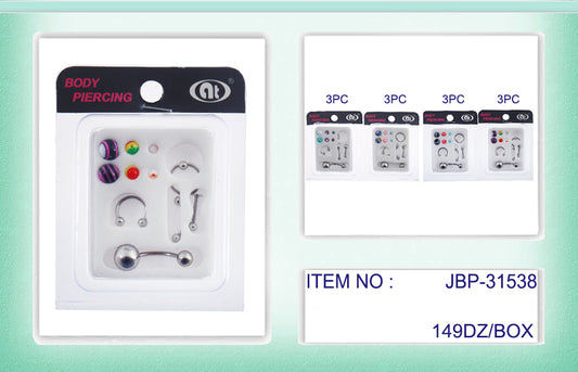 JBP31538 - Body Piercing Jewelry Set