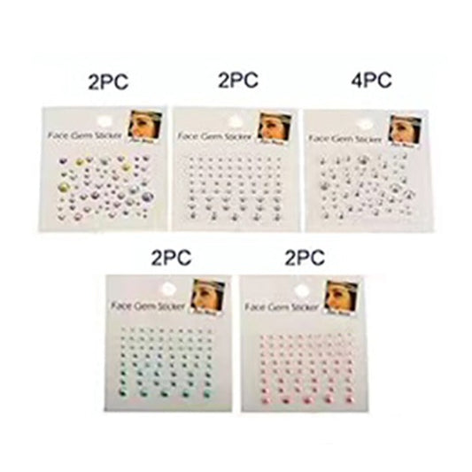 JBP40771 - Adhesive Circle Assortment Face Gem