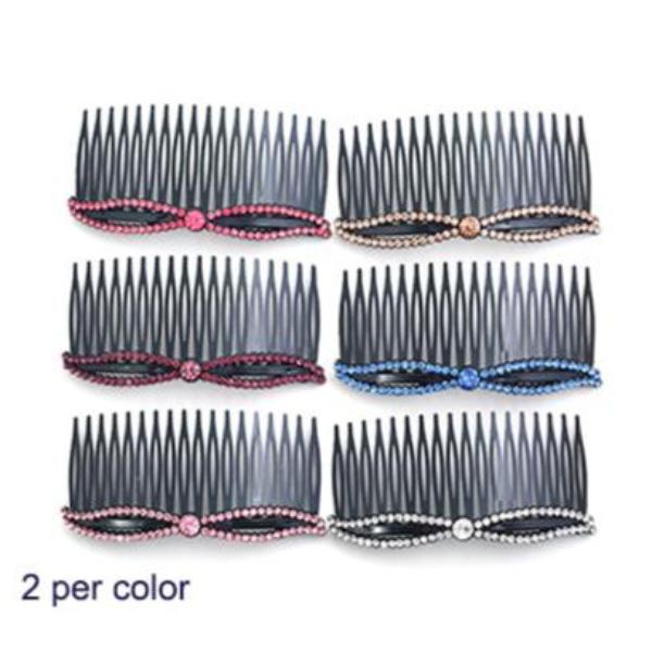 JH30100 - Rhinestone Hair Comb Accessory