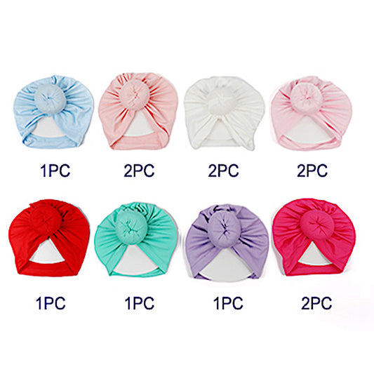 12 PCS Assorted Knot Kids Turban