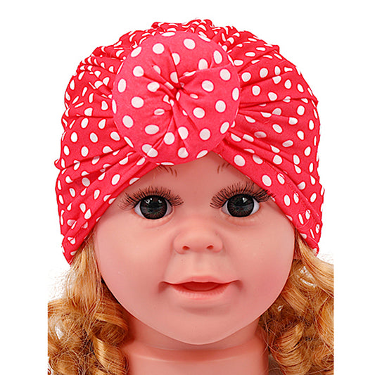 12 PCS Assorted Polka Dot Kids Turban