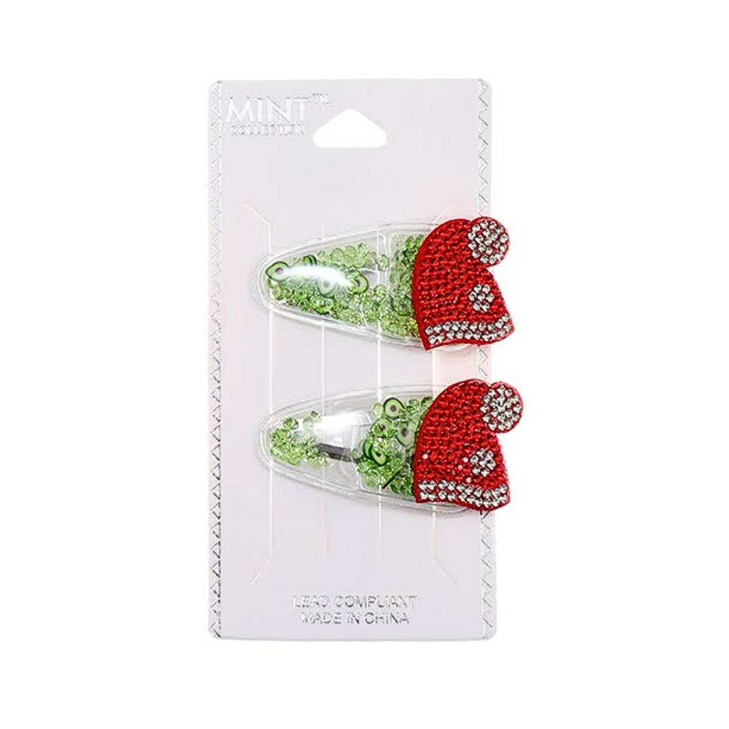 JH38744 - Christmas Hair Clip Set