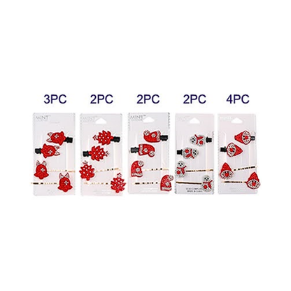 JH38748 - Christmas Hair Clip Set