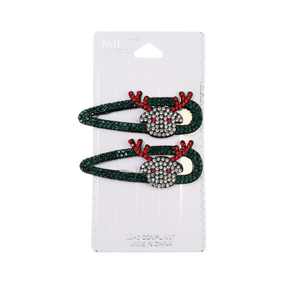 JH38751 - Christmas Hair Clip Set