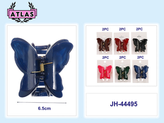 JH44495 - Glossy Butterfly Claw Clip