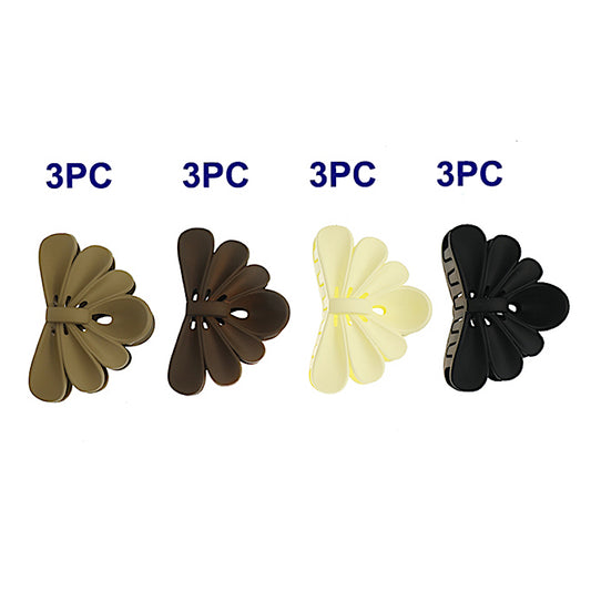 JH45055 - Matte Flower Claw Clip