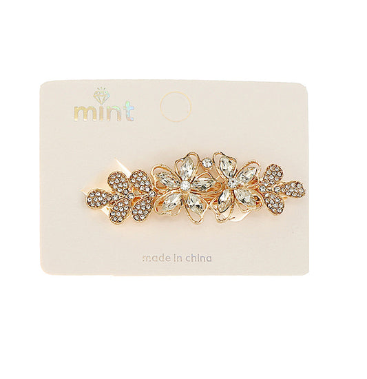 JH46719 - Crystal Flower Clip