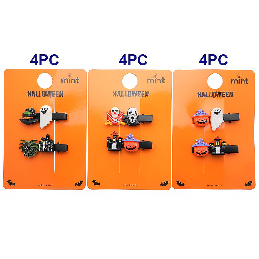 Assorted Halloween Character Hair Clips