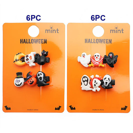 Assorted Halloween Character Hair Clips
