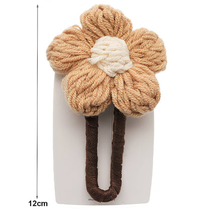 Crochet Flower Hair Clip