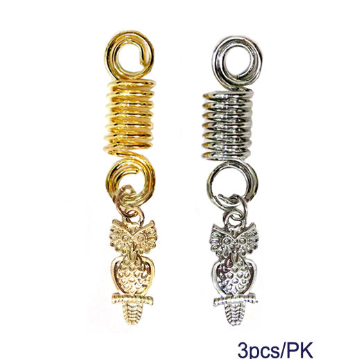 JH27835 - Owl Hair Braid Coil Rings