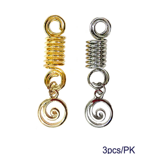 JH27845 - Spiral Hair Braid Coil Rings