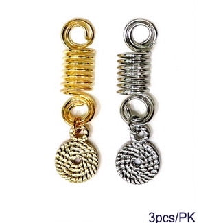 JH27847 - Rope Hair Braid Coil Rings