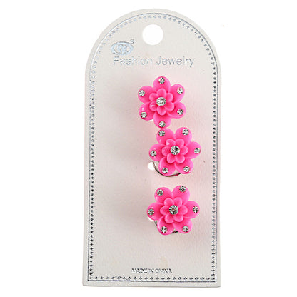 JH28314 - Flower Spiral Twist Hair Pin