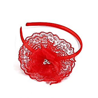 JH30054 - Lace Flower Headband