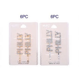 JH35400 - Rhinestone Philly Hair Pin