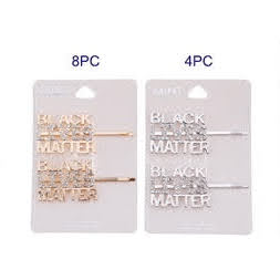 JH36437 - Black Lives Matter Hair Pin
