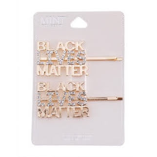 JH36437 - Black Lives Matter Hair Pin