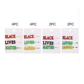 JH36442 - Black Lives Matter Hair Pin