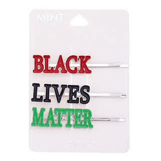 JH36442 - Black Lives Matter Hair Pin
