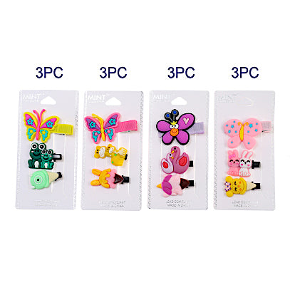 JH38536 - Animal Hair Clip Set