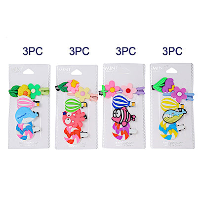 JH38540 - Sea Animal Hair Clip Set