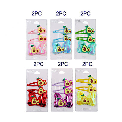 JH38606 - Fruit Hair Clip Set