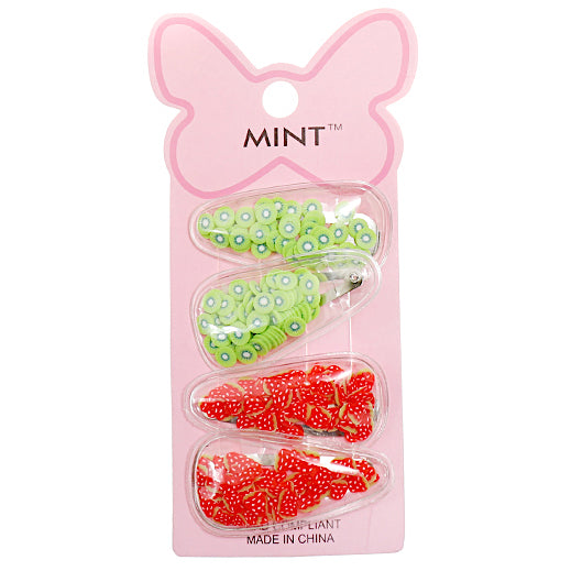 JH38948 - Fruit Hair Clip Set