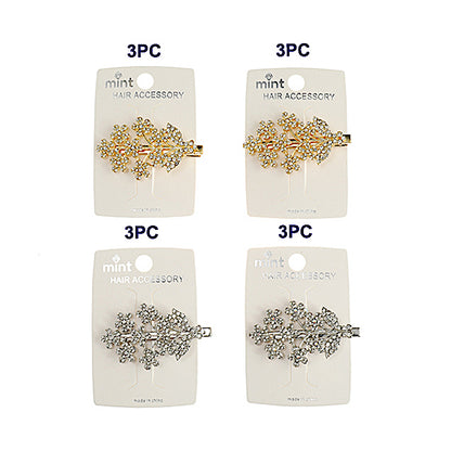 JH45091 - Rhinestone Bouquet Hair Clip