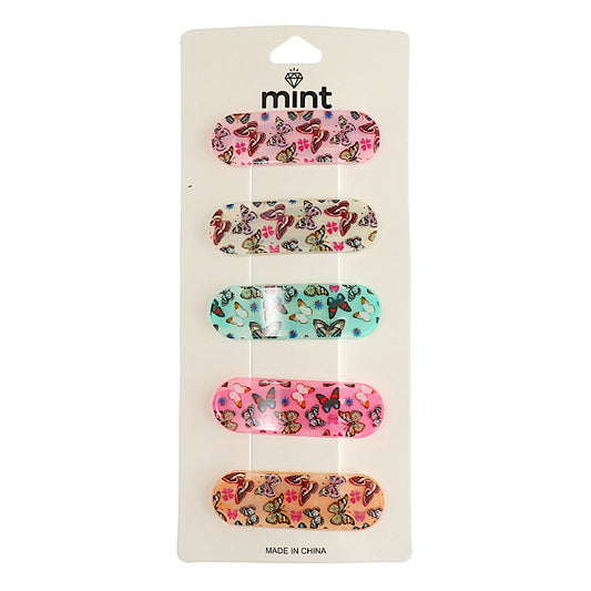 JH45207 - Pastel Butterfly Hair Clip Set