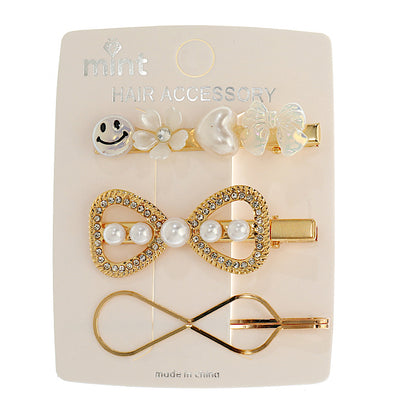 JH45689 - Assorted Pearl Hair Clips