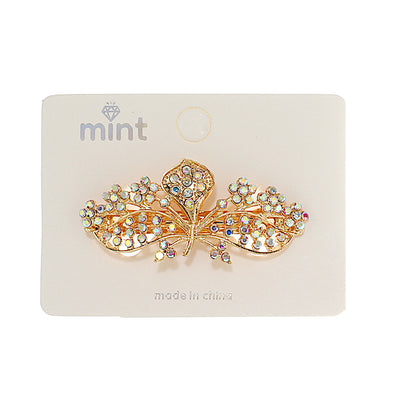 JH46506 - Rhinestone Flower Cluster Hair Clip