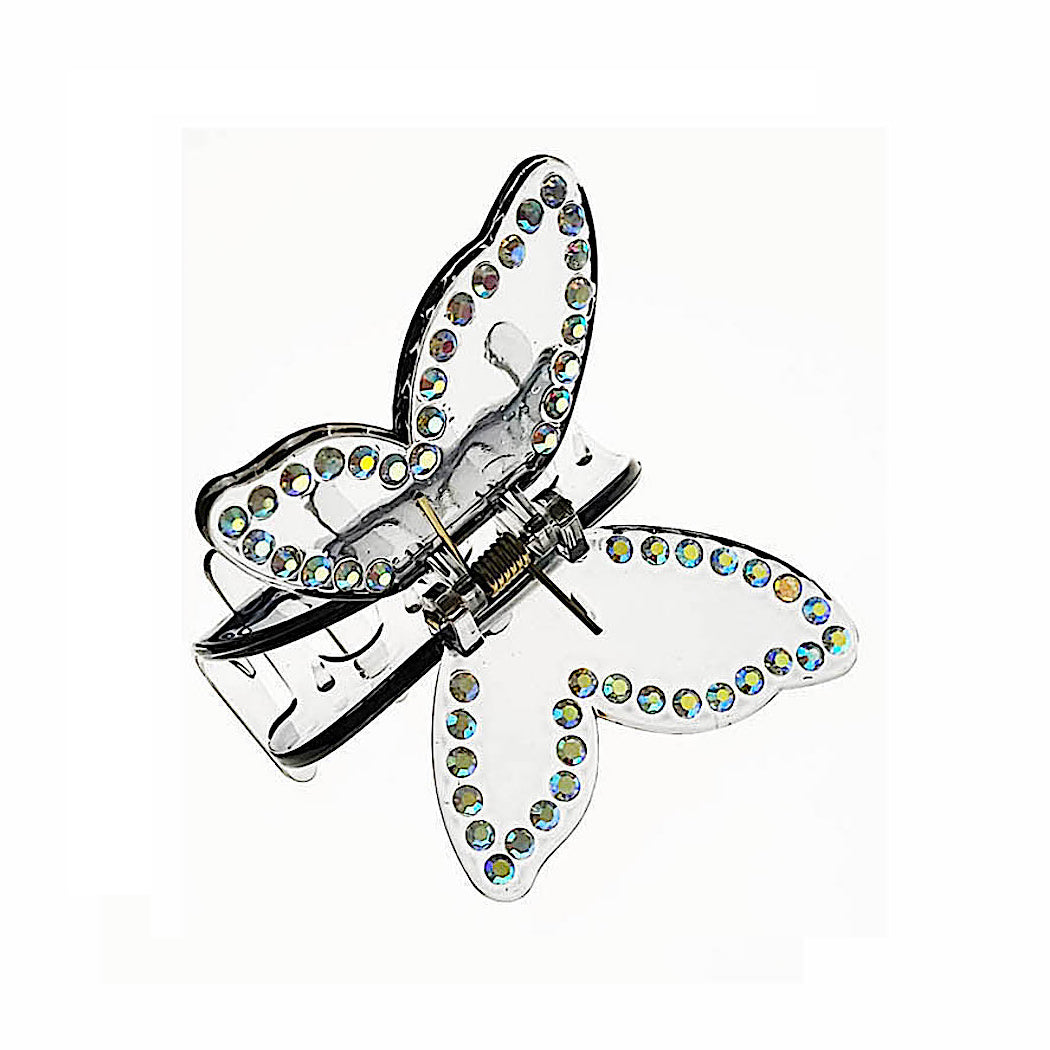 JH46540 - Translucent Butterfly Claw Clip