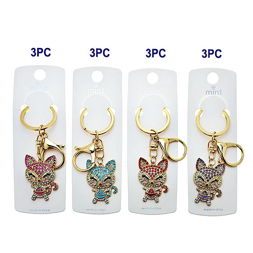 JK48196 - Happy Fox Keychain