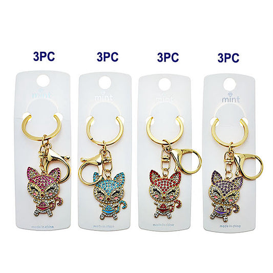 JK48196 - Happy Fox Keychain