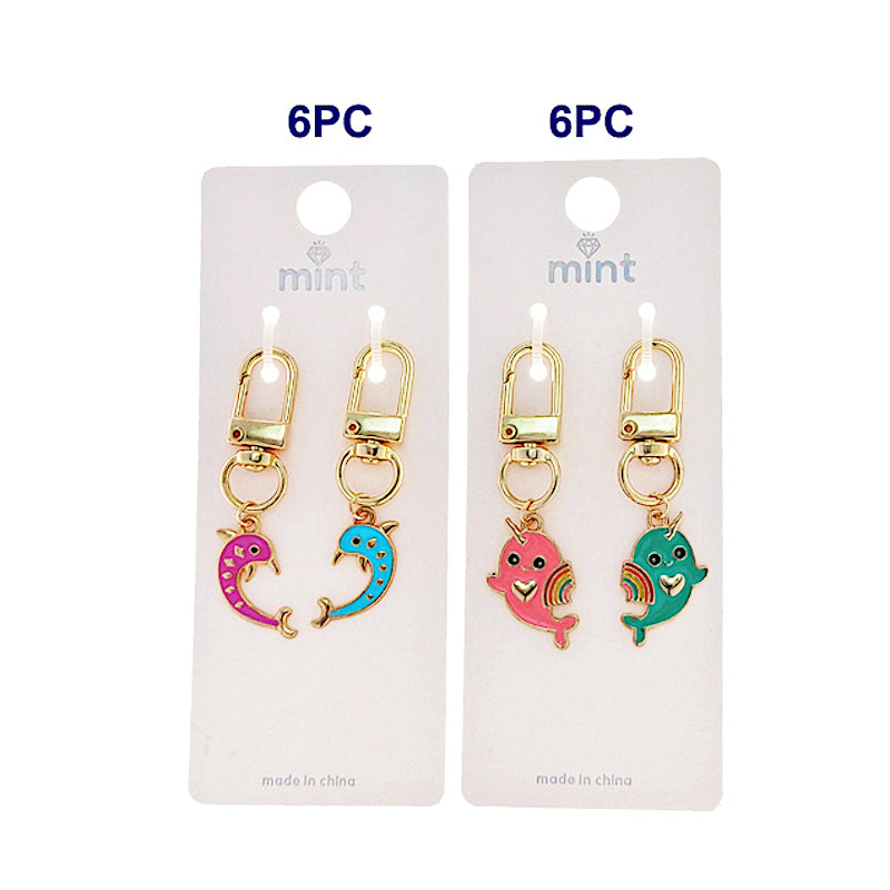 JK48288 - Best Friend Matching Whale Keychain