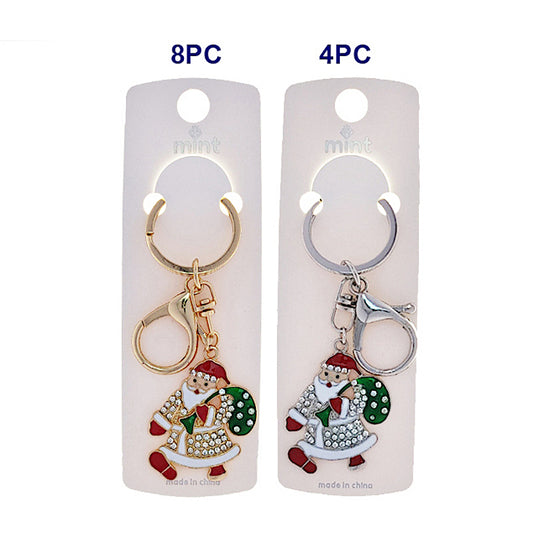 JK50125 - Christmas Santa Keychain