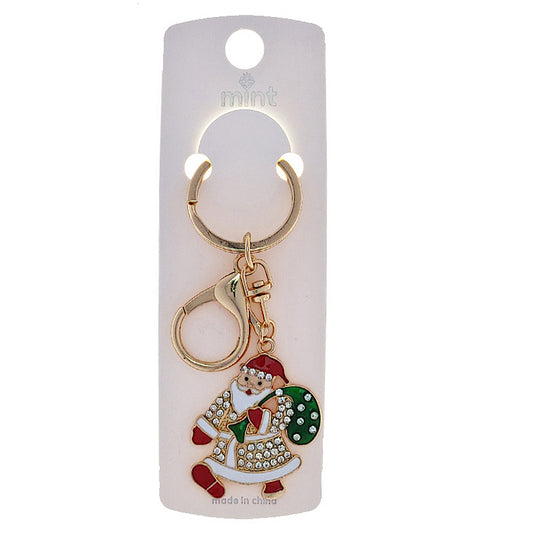 JK50125 - Christmas Santa Keychain