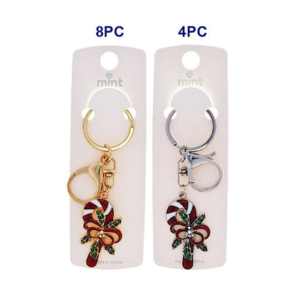 JK48712 - Christmas Candy Cane Keychain