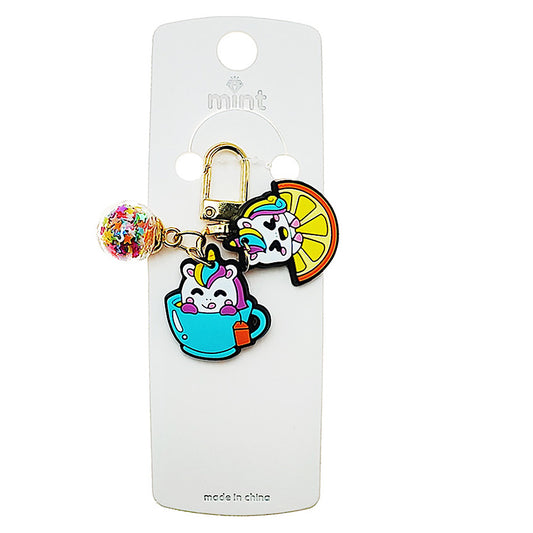 JK48902 - Unicorn Charm Keychain