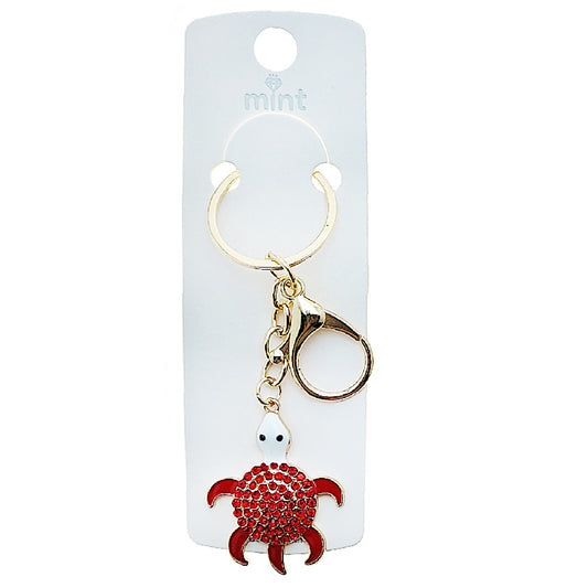JK49019 - Enamel Turtle Keychain