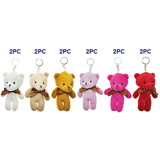 JK49562 - Plushie Teddy Bear Keychain