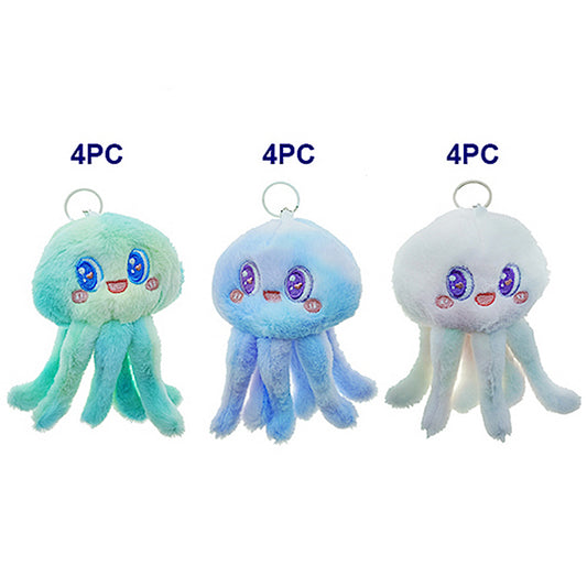 JK49563 - Ombré Octopus Plushie Keychain