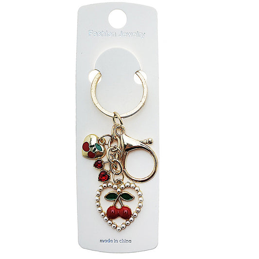 JK49722-1 - Cherry Charm Keychain