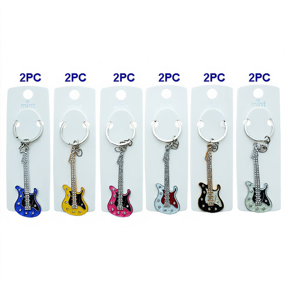 Electric Guitar Keychain