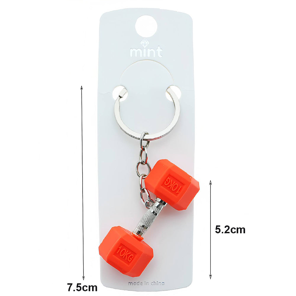 Dumbell Keychain