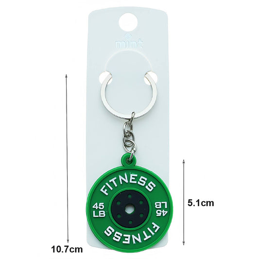 Weight Plate Keychain