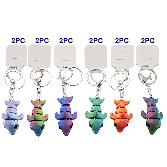 Fidget Sensory Dolphin Keychain